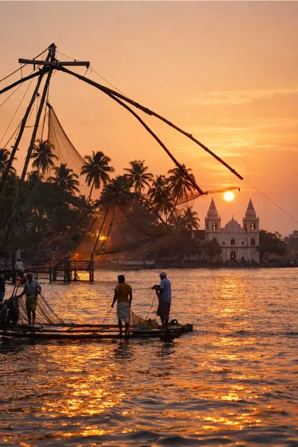 Classic Kerala - 5 Days Tea Gardens & Houseboat Backwater Tour